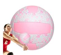Ballon de volleyball d'extérieur - 20 x 20 x 20 cm - Taille 5 balles souples - Équipement de sport portable, léger et facile à contrôler | Jeu de pratique récréative durable pour garçons, filles