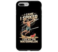 Ballon de Volleyball I Came I Spiked I Ate All The Watermelon Coque pour iPhone 7 Plus/8 Plus