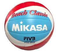 Ballon de volleyball Mikasa Beach Classic BV543C-VXB-RSB Rouge Taille 5