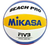 Mikasa Ballon de volleyball Beach Pro BV550C FIVB approuvé Design Triclor Résistant à l'eau 5