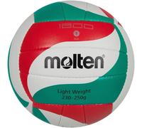 Molten Balle de volley en imitation cuir cousue à la main blanc Taille 5