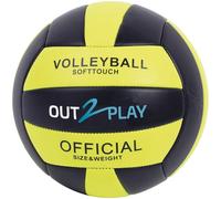 Ballon de volleyball vb cousu WDK Partner t5 Jaune 20,5x20,5x20,5 cm