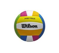 Wilson Ballon de volleyball d'intérieur Pro Tour Multicolore Taille 5 officielle