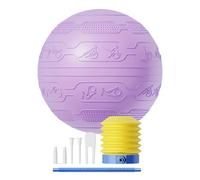 Ballon De Yoga - 25.59 Pouces PVC, Sphère Sport Anti-Éclatement | Équipement Musculation Robuste | Matériel Entraînement Antidérapant Maison - Pour Studio Gymnastique Santé Physique Étirements