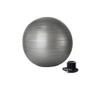 Ballon de yoga, fitness, gymnastique - Diam 75 cm - Gris -