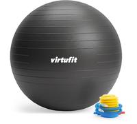 VirtuFit Ballon de yoga Noir 75 cm Unisexe