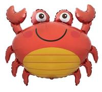 Ballon décoratif en forme de crabe, rouge, design amusant