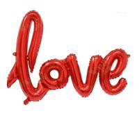 Ballon Décoratif 'LOVE' couleur Rouge Lettres Géantes Gonflables pour Mariages et Célébrations