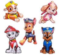 BALLON DECORATIF Patte Chien Patrouille Ballons, Dog Ballons Fête, Pat Patrouille Anniversaire Ballon, XXL Hélium Feuille Ballons
