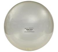 GYMNIC Opti Ballon de Gymnastique Adulte Unisexe, Transparent, Diamètre 65 cm