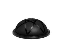 Ballon d'Equilibre Demi-ballon de Yoga 58 cm Bande de Résistance Noir