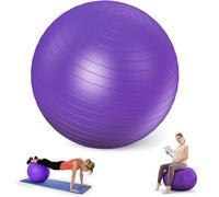 Ballon d'exercice multi-usage pour la grossesse et le pilates - 250 kg x 65 cm - Pour adultes et adolescents de plus de 150 cm - Utilisations de maternité, sensoriel et physio - Ballon de gymnastique