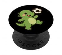 Ballon Dino Kicking. Joli Dinosaure Kawaii, Football PopSockets PopGrip Adhésif
