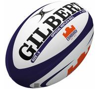 Ballon Édimbourg Rugby Blanc Taille midi