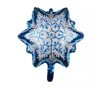 Ballon en aluminium de Noël - Flocon de neige - Environ 58 x 50 cm - Grand modèle - Arbre de Noël d'hiver - Étoile à l'hélium - Décoration de fête de Noël - Décoration Kopper-24