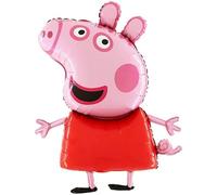 Ballon en aluminium de personnage géant de Peppa de taille géante de 37 pouces - ballons de fête d'enfants