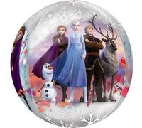 Ballon en aluminium Disney La Reine des Neiges forme ronde - 40 cm Multicolors G