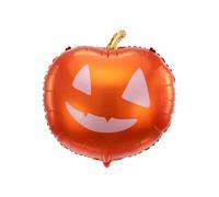 Ballon en aluminium en forme de citrouille - 38,1 cm - Décoration de fête d'Halloween - Décoration d'anniversaire, cadeau d'Halloween ou d'hélium