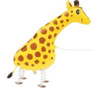 Ballon en aluminium Girafe qui marche 86 cm 1 pièce