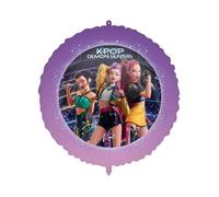 Ballon en aluminium K-pop Demon Hunters 46 cm - Violet / parme