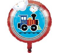 Ballon En Aluminium Petit Train 45 Cm Multicolore