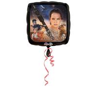 Ballon en aluminium Star Wars VII - Les deux côtés de la Force Décoration Produit sous licence noir-marron 43 cm