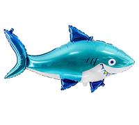 Ballon en aluminium XXL requin ballon shark anniversaire déco anniversaire enfant ballon décoratif fête à thème requin monde sous-marin pirates mers