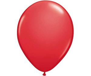 Ballon en latex - 30 cm - rouge -100 pièces