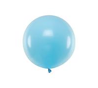 Ballon en latex géant bleu 60 cm - Bleu - Taille Unique