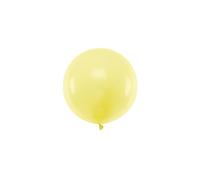 Ballon En Latex Géant Jaune 60 Cm Jaune