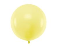 Ballon en latex géant jaune 60 cm - Jaune - Taille Unique