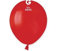 Ballon en latex MINI - 13 cm - Rouge 1 pc