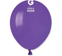 Ballon en latex MINI - 13 cm - Violet - 1 pc