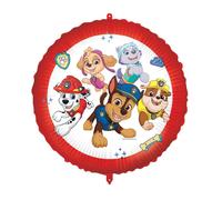 Ballon en papier d'aluminium 18" Paw Patrol - Prêt pour l'action ! Parfait pour les anniversaires et les fêtes, laissez vos enfants se sentir comme de vrais héros !