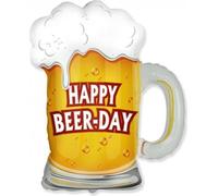 Ballon en papier d'aluminium pour la bière - Happy Beer day - 69 cm