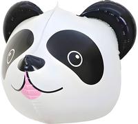Ballon en plastique animal, tête de panda env. 60*52 cm