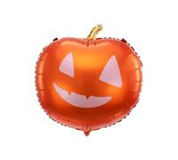 Ballon en plastique citrouille 40x40cm orange