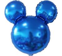 Ballon en plastique Mouse, Mouse, bleu, env. 45 cm, à gonfler à l'air