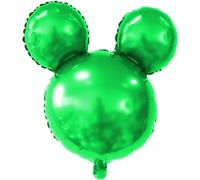 Ballon en plastique Mouse, Mouse, vert clair, env. 45 cm, à gonfler à l'air