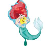 Ballon en plastique Sirène 86cm