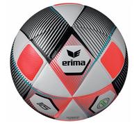 Erima Hybrid Match Football (7192401) Adulte Unisexe Argent/Fiery-Coral 5