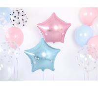 Ballon étoile 40cm bleu clair