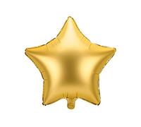 Ballon étoile dorée - 46 cm