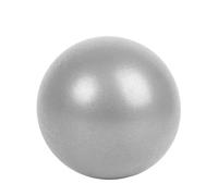 Ballon exercice 25cm Mini balle de Yoga Fitness Pilates réduire la graisse épaisse anti-déflagrant antidérapant gymnastique entraînement à domicile d'exercice(Silver)