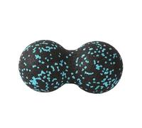 Ballon exercice Boules de cacahuètes Yoga, Massage corporel, combinaison boule Fascia, bloc mousse, haute densité, Relaxation musculaire, exercice crosse, Fitness, soulage la douleur(Black Green)