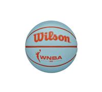 Wilson Ballon de basket WNBA DRV - Canaux précis, revêtement performant - Aqua/Orange Taille 6