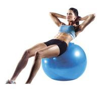 Ballon Fitness Ballon D'excercise 65cm Daiso Yoga Pédagogique Pilates Equilibre Violet