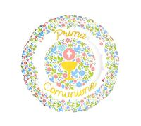 Ballon foil balloon mylar round rond (46 cm, 18") Première communion