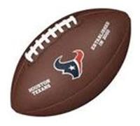 Ballon Football Américain NFL Houston Texans Wilson Licenced Noir G