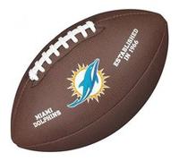 Ballon Football Américain NFL Miami Dolphins Wilson Licenced Noir G